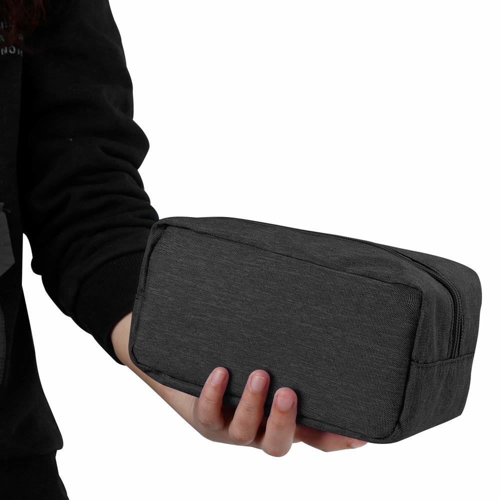 Makeup Bag,medium Travel Make Up Pouch For Purse,zipper Cosmetic Brush Skin⭐️